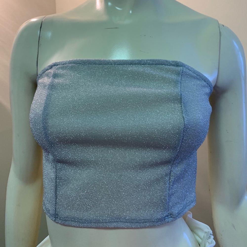 Women’s Blashe Metallic Crop Top